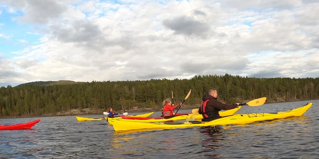 Bilde/illustrasjon for Kajakkurs med Brandbu if kajakk