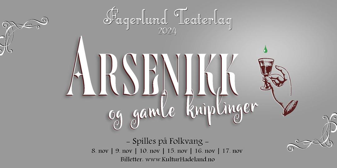 Bilde/illustrasjon for Arsenikk og gamle kniplinger